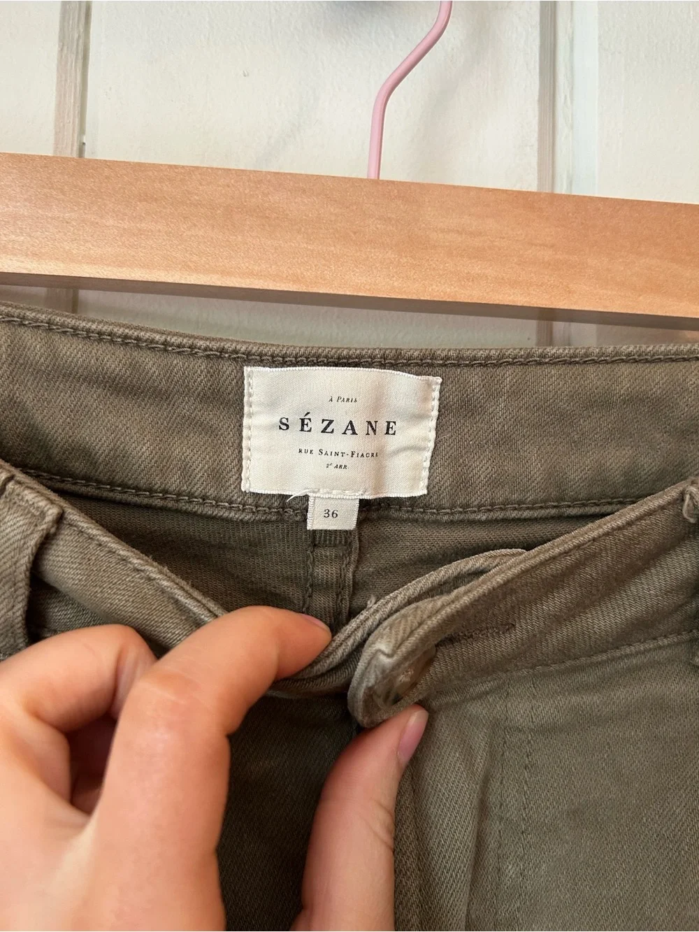 Sézane Jeans‎ - High-Rise Straight Leg Jeans